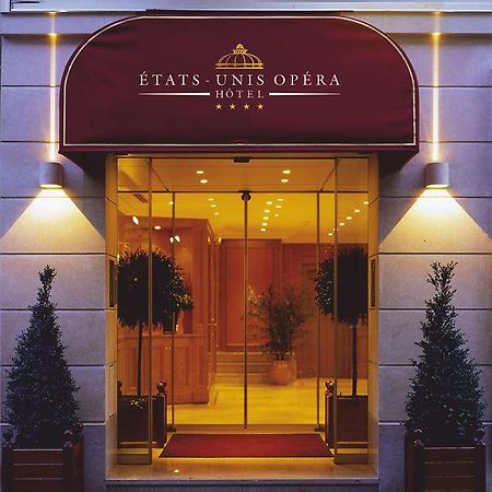 Hotel Etats Unis Opera Paris Dış mekan fotoğraf